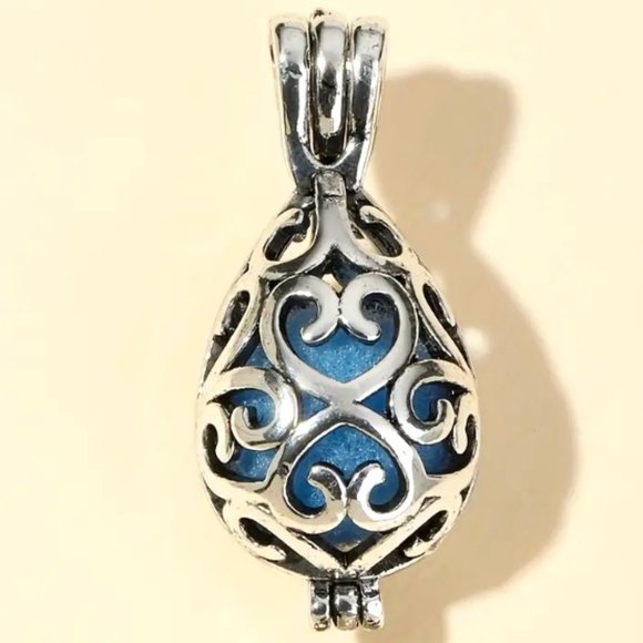 AROMATHERAPY PENDANT in Silver - Picture 1 of 4